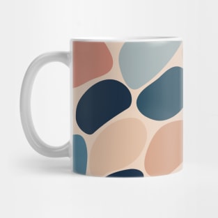 Blue pastel floral #2 Mug